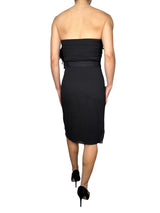 Vestido Seda Con Detalles en Tul