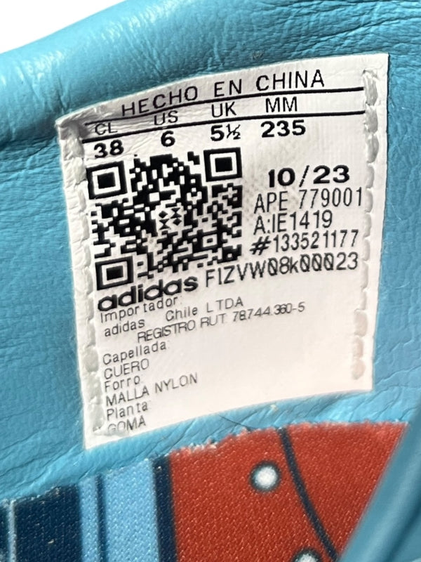 Zapatillas Amsterdam Turquesa