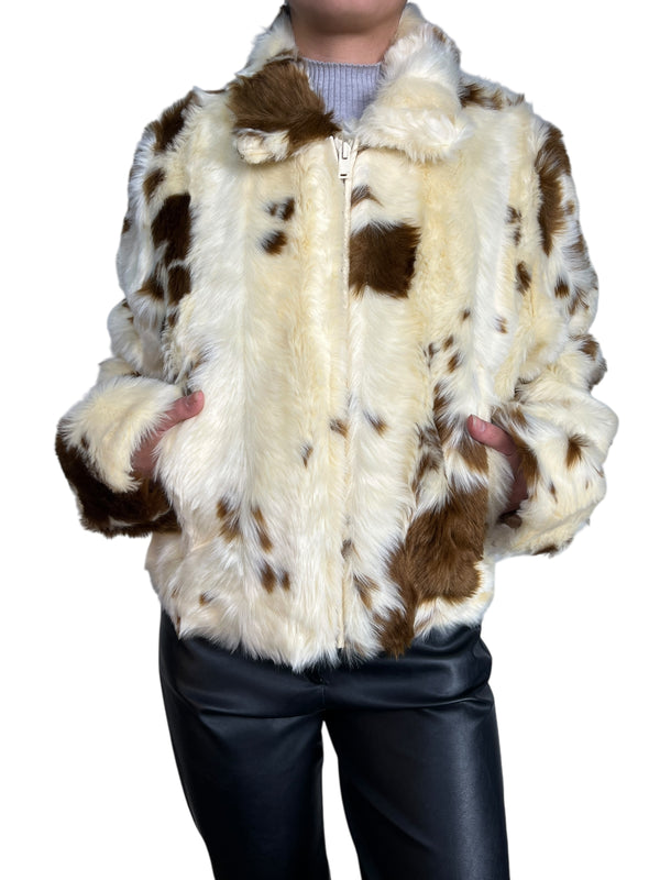 Chaqueta Cow Print
