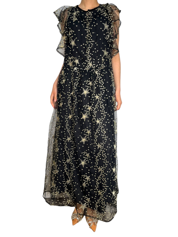Vestido Fibras Metalizadas