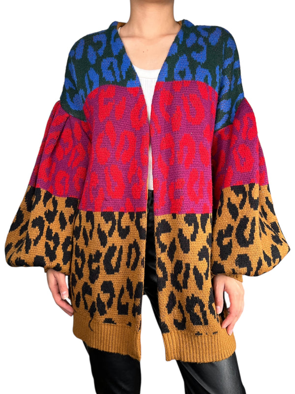 Sweater Leopards Multicolor