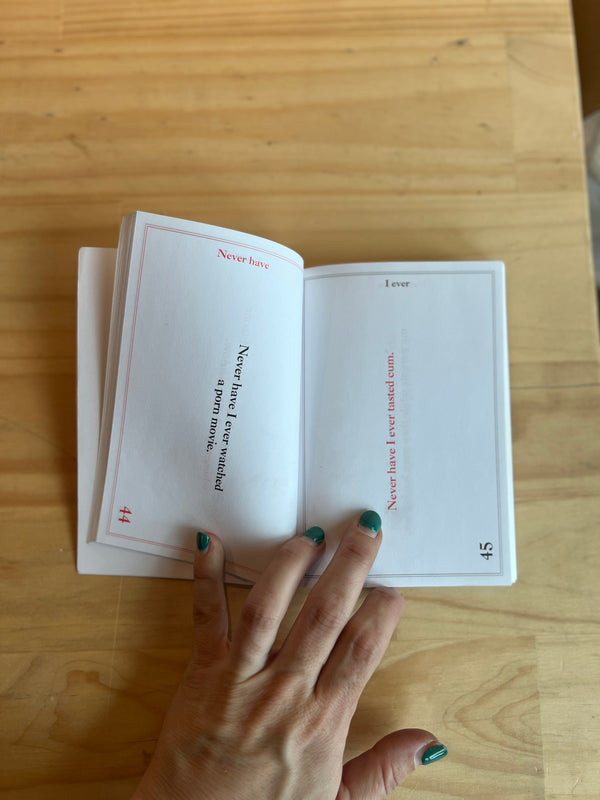 Libro "Never Have I Ever"