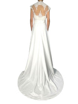 Vestido de Novia con Aplicación  Escote
