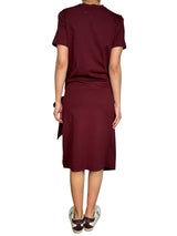 Vestido Burdeo