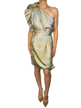 Vestido Asimétrico Lurex