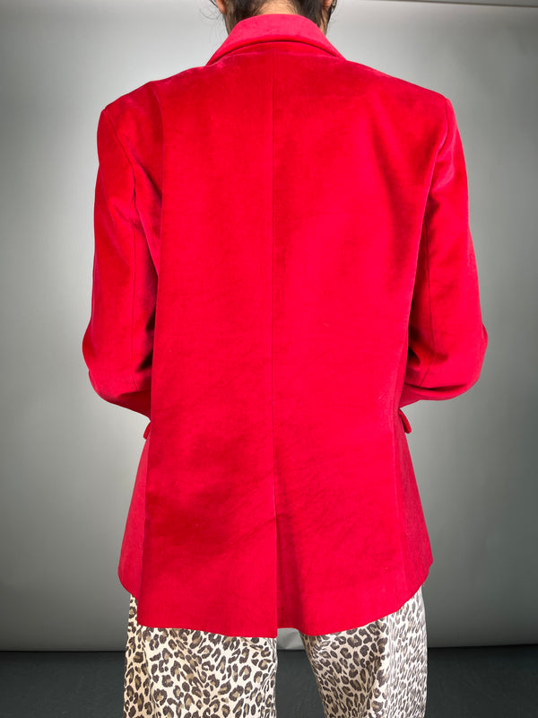 Blazer Red Velvet