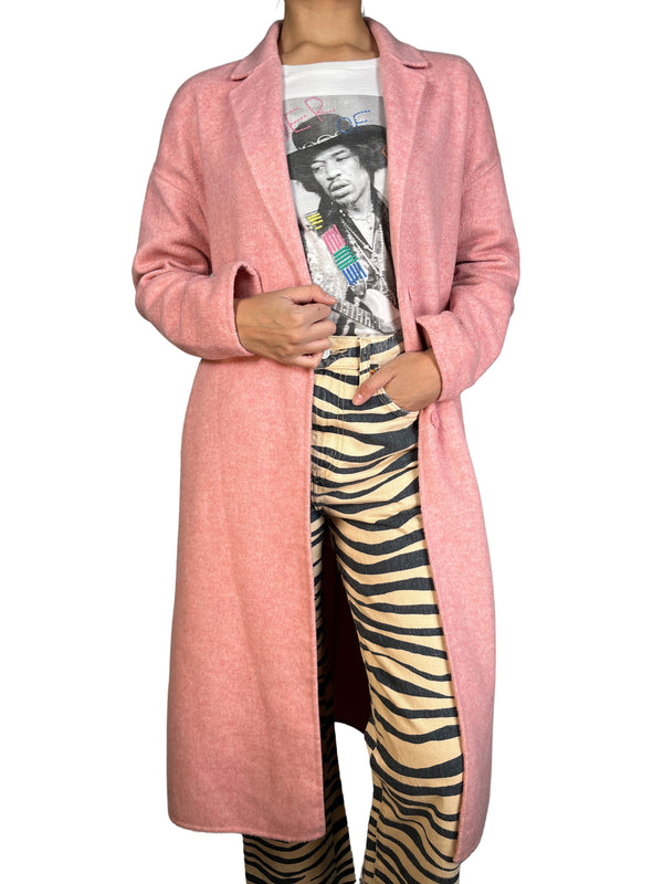 Abrigo Lana Rosado