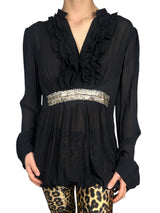 Blusa Lentejuelas Seda