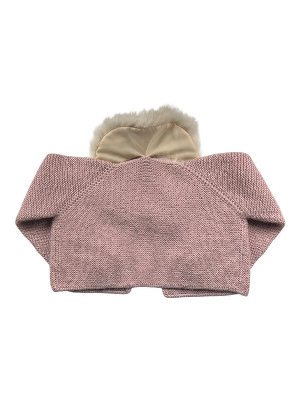 Sweater Alpaca y Cuello de Piel  NIÑA