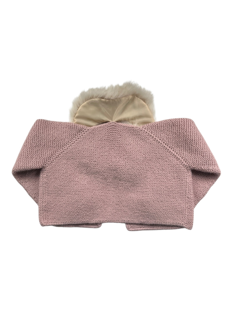 Sweater Alpaca y Cuello de Piel  NIÑA