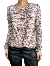 Polera Cebra Lila