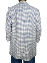 Blazer Pied de Poule Lino