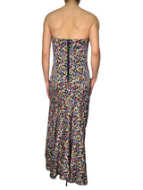 Vestido Floral  Seda
