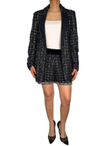Blazer Tweed Metalizado