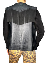 Chaqueta Moca Cuero