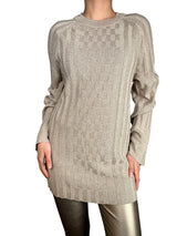 Sweater Viscosa Fibras Metalziadas
