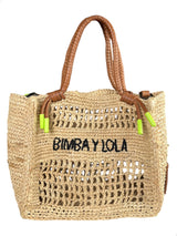 Cartera Shopper Rafia Natural