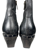 Botines Texanos Cuero Envejecido
