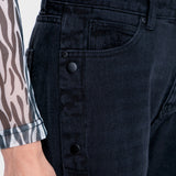 Jeans Wideleg Black