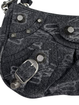 Cartera Bandolera Denim Monogram
