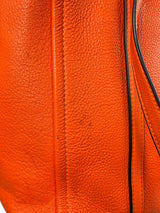 Bolso Cuero Orange