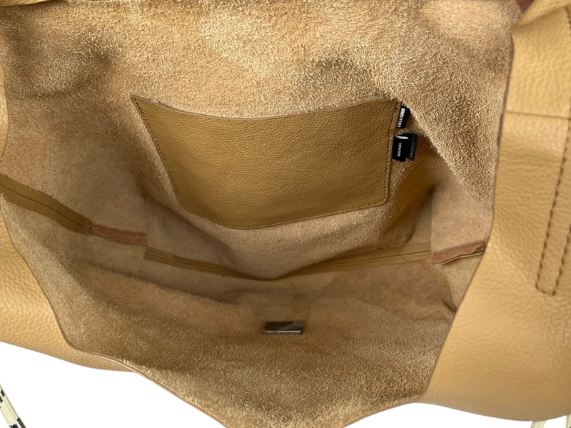 Bolso Paper Piel Sahara