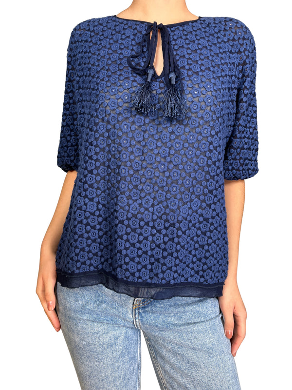 Blusa Bordada Viscosa