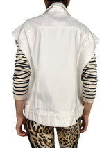 Chaqueta Denim Sin Mangas