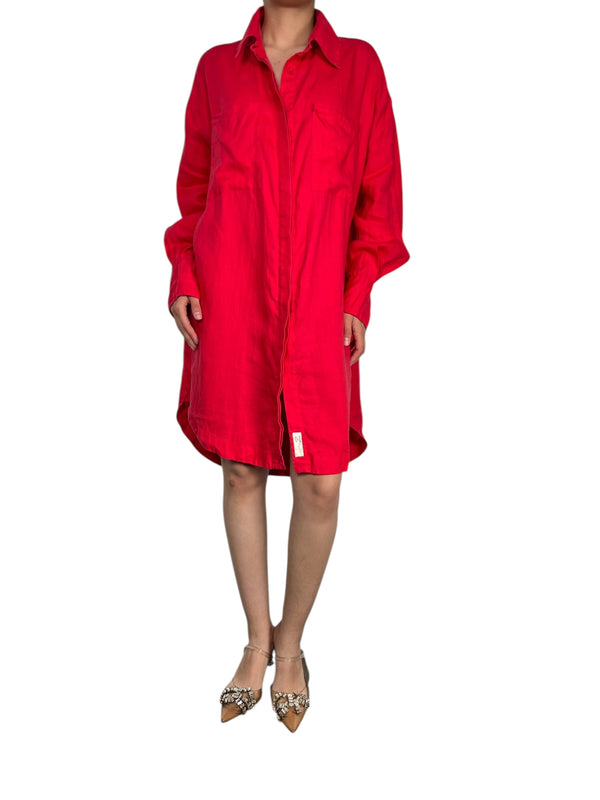 Vestido Camisero Lino