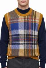 Sweater Punto Cuadrillé Hombre
