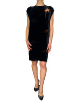 Vestido Estampado Rayos