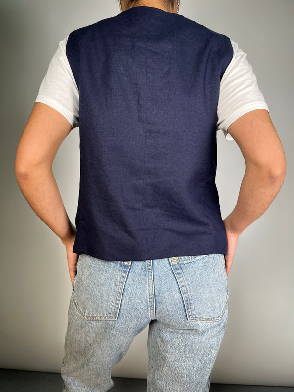 Gilet Azul Marino