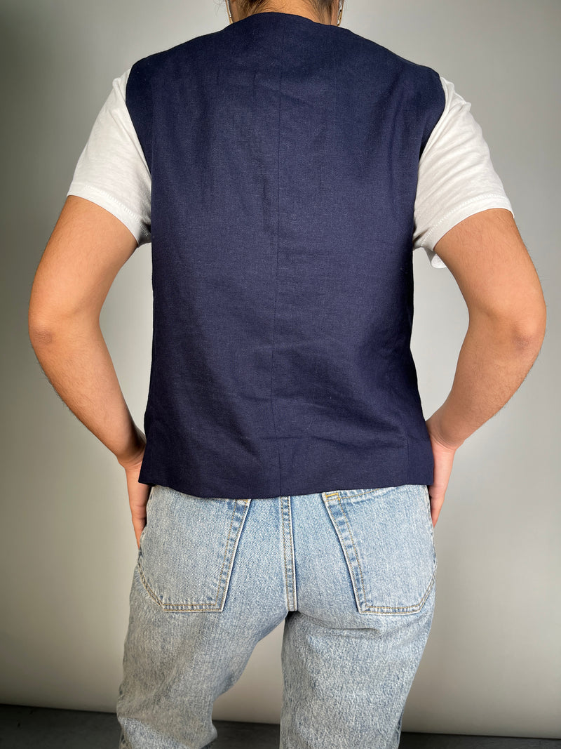 Gilet Azul Marino