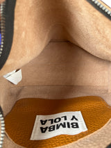 Cartera Trapecio Cuero