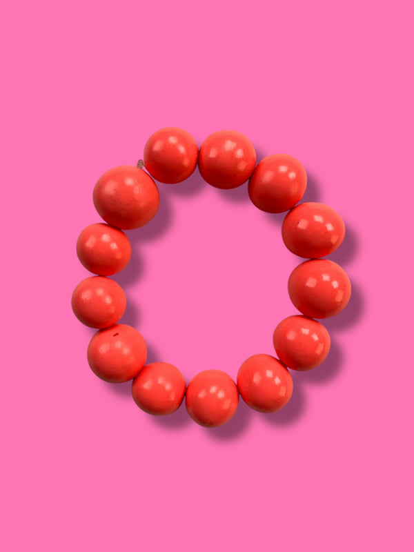 Pulsera Esferas Rosa