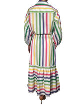 Vestido Camisero Rayado