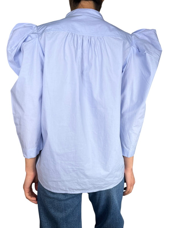Blusa Mangas Globo