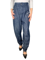 Pantalón efecto denim