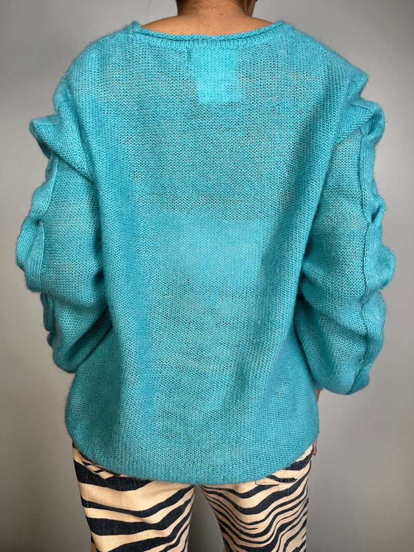 Sweater Turquesa PLUS SIZE