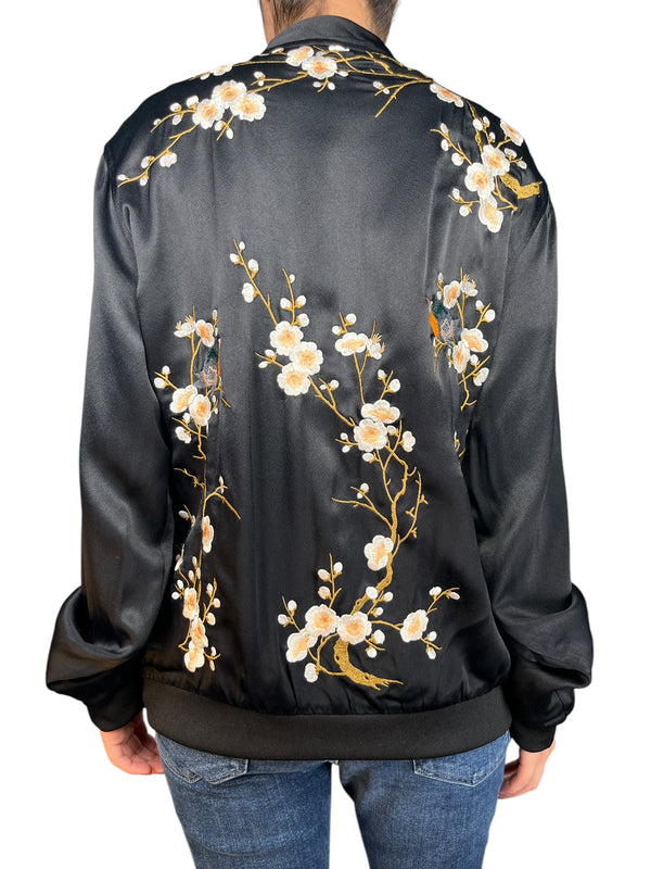 Chaqueta Bomber Bordada