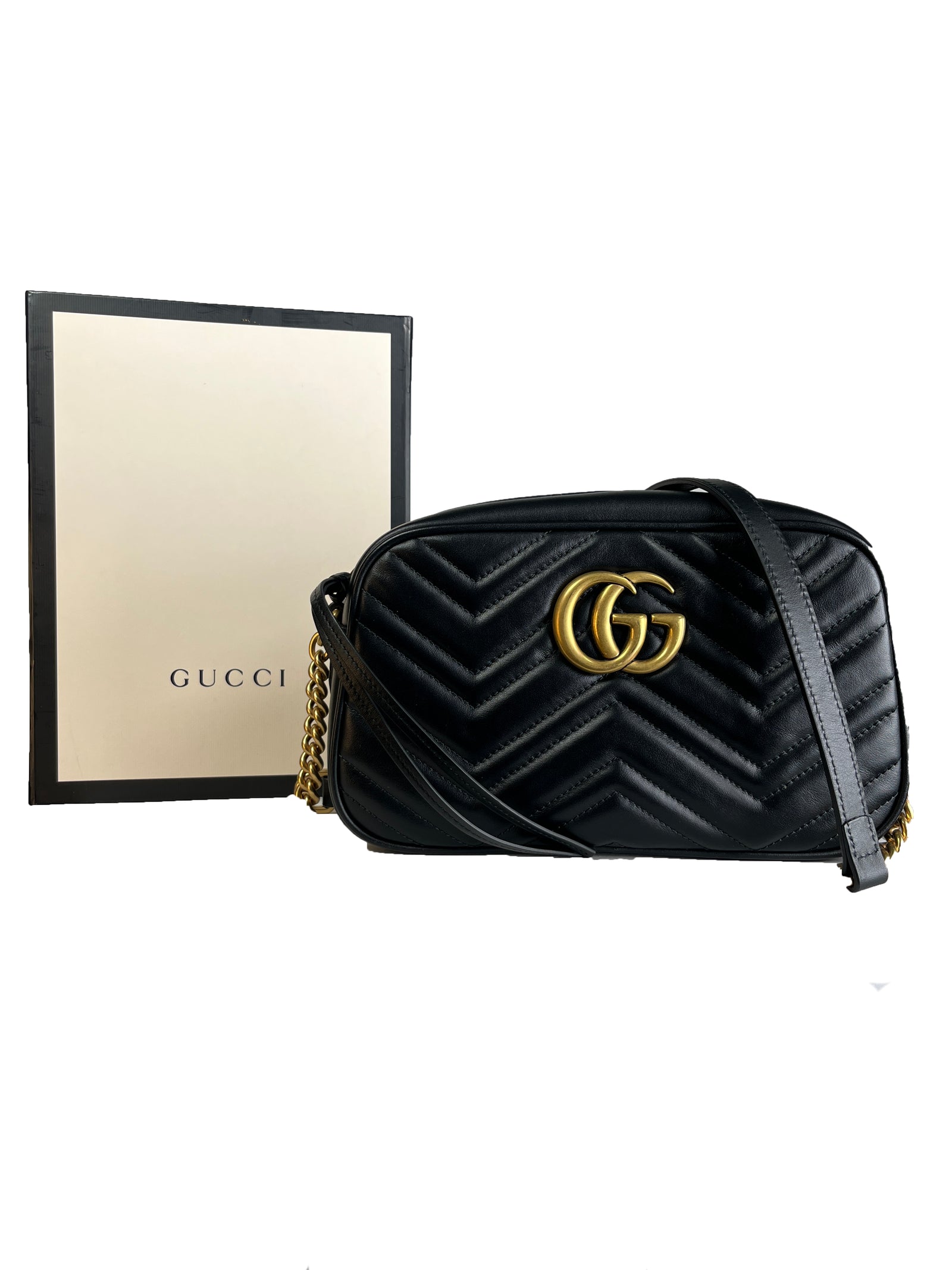 Marmont Bolso Gucci Mujer Original Bolso GG Marmont Pequeño De