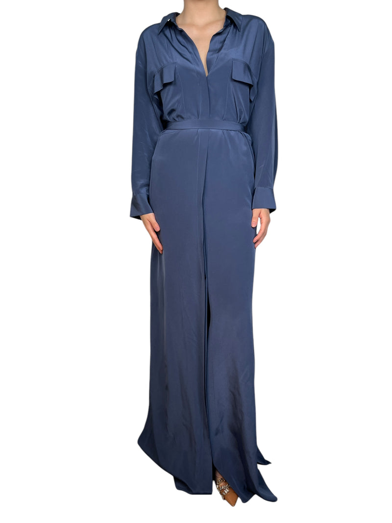 Vestido Camisero Seda