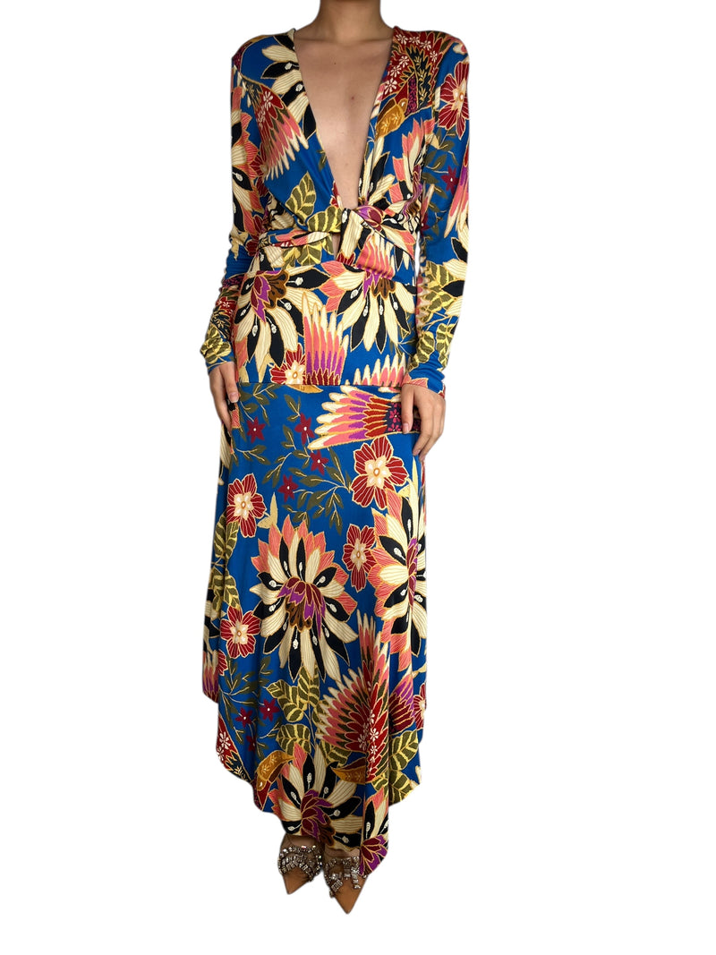 Vestido Viscosa Flores