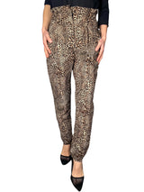 Pantalón Print Cintura Fruncida