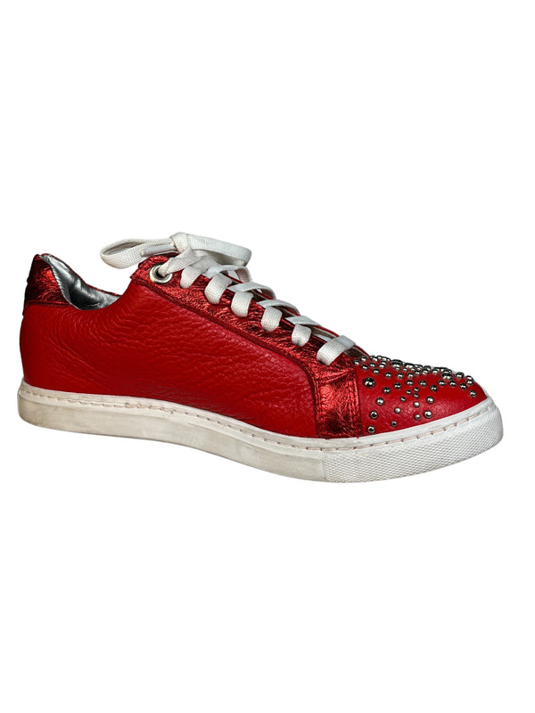 Zapatillas Cuero Aplicaciones