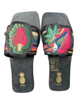 Sandalia Chinelo com Bordado