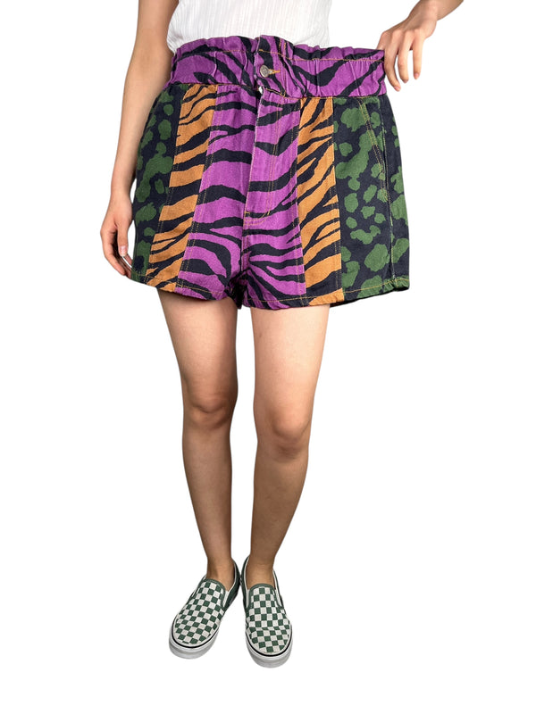 Short Animal Print