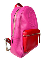 Mochila Pebbled Soho Cuero 
