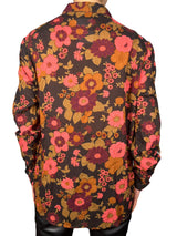 Blusa Estampado Floral Retro