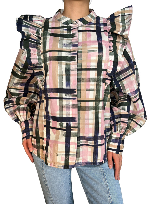 Blusa Cuadros